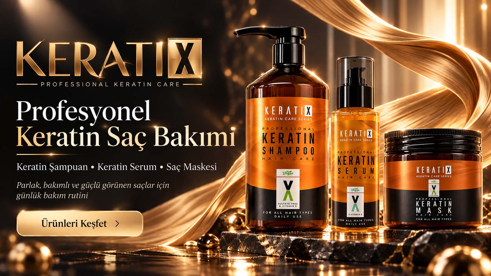 Keratix Şampuan ve Saç Serumu